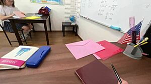 Lustful Student Fucks To Pass Daddy's Taboo Exam!