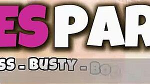 Aleksa Mink's fat ass slammed hard in assesparade pounding