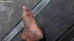 barefoot beach feet fetish exposed for podolatras lovers