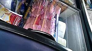 Big-ass Mexican babe in store