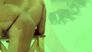 Petite Russian Gymnast Ballerina Stretches Legs Wide for Pussy Play