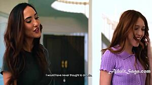 wanna see this milf lick and fuck her teen neighbor girl chloe amour myra moans?