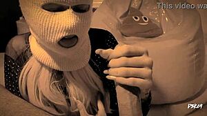 Deepthroat Blowjob Gagging on Cock with Massive Cumshot in POV