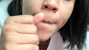 sloppy blowjob deepthroat cumshot amateur couple nysdel