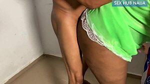 african babe creams up from my thick cock pounding