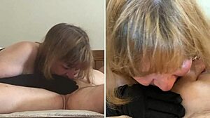 Granny Carmen Angel Sucks Cock with Elegance