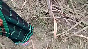 indian desi village girl pisses outdoor public first time