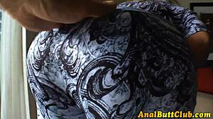 FAT ASSED BLONDE PLUMPER Gapes in Heels!