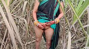 indian desi village girl pisses outdoor public first time