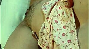 Watch this horny pov wife in dress finger her wet pussy hard!