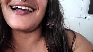 Latina's Hairy Ass Gets Real Feira Eggplant Massage