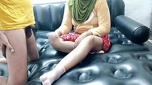 Punjabi couple's honeymoon explodes with nonstop cowgirl riding deepthroat doggystyle and pussy licking orgasms in hotel