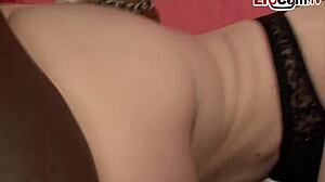 german student fucks her first massive black cock