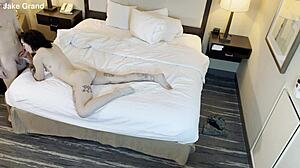 Tattooed Beauty Delivers Deep Sloppy Sucking Blowjob Frenzy Raw