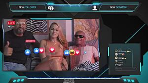 Content Creator Summons Two Studs for Massive DP on Big Ass Brazilian!