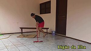 Three hot latinas sneak fucks with friend without each other knowing