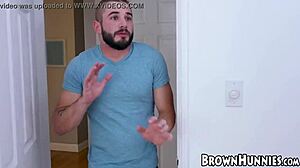 honey gold rides stepbro's cock in socks