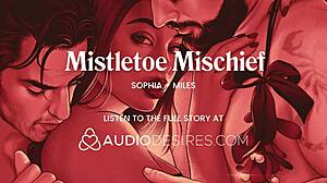 wife's every hole stuffed at wild christmas bisexual dp party