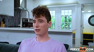 stepsis tiny pussy takes huge cock if it fits!