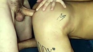 he pulls out his super cock making me crave and cum full bareback!
