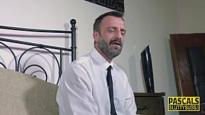 busty sub gasps in ecstasy as pussy gets pounded relentlessly deep