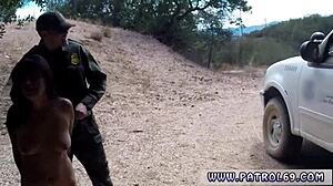 police strap-on fuck truck chase guy now!