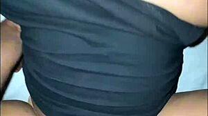 Beautiful hot desi babe bent over doggystyle on monster cock