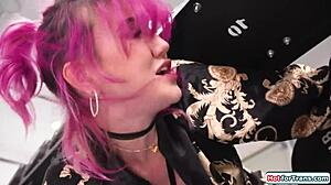 Lena Moon Rims Ass Then Sucks Huge Cock