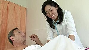 damn that asian nurse's tight ass takes rough dp mmf in hospital!!