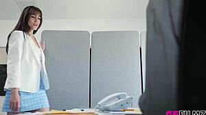 celestina blooms seduces jenna noelle office scissoring?