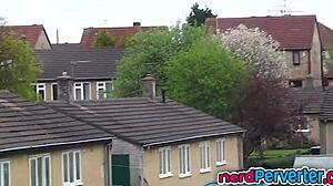 Nerd Pounds Tattoo-Covered British Bitch in Wild Banging Session