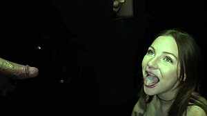 jesus christ your sloppy blowjob swallows every cum drop girl!!