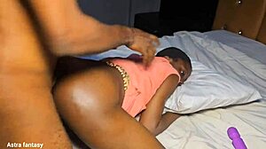 creamy teen pussy vibrated extremely then screwed hard