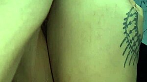 tattooed stepsis sucks and swallows cum doggystyle in spanish porn