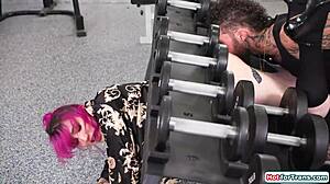 Lena Moon Rims Ass Then Sucks Huge Cock