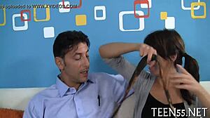 Horny Barely Legal Teen Craves Rough Hardcore Orgasms