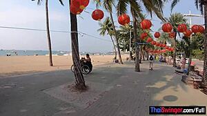 big ass thai teen amateur fucks tourist's monster cock pov