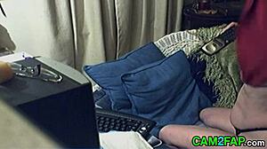 granny with glasses cams her steamy orgasm show