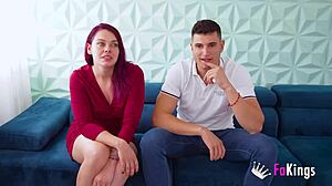 Guy shares girlfriend for first cuckold with stranger's cock!