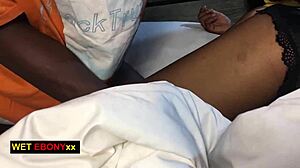 Thief steals cash but horny pussy makes him fuck instead