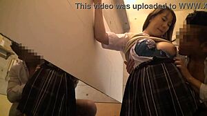 japan's hidden massage cam catches huge tits rubdown