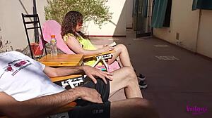 Hot sister-in-law's naughty reaction exposed