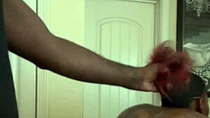 Amateur Couple's Juicy Bent-Over Doggystyle Hair-Pulling Creampie Backshots