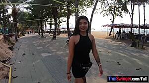 big ass thai teen amateur fucks tourist's monster cock pov