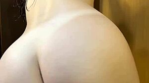 Big Ass College Coed Rides Cock Post-Shower Cowgirl