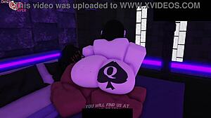 Viper drains emo chick completely dry