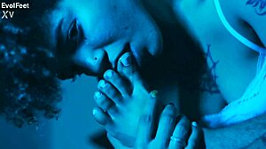 emilly's sexy nylon feet up close wanna lick these pretty toes?