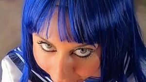 Very Horny Blonde Swallows Huge Cock in Real Couple Compilation