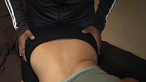 asian babe 😍 rides black cock crazy interracial creampie lover