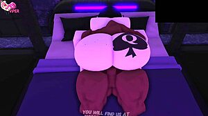 Viper drains emo chick completely dry